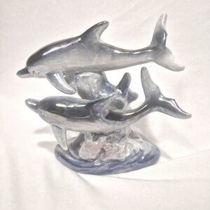 Porcelain Dolphins